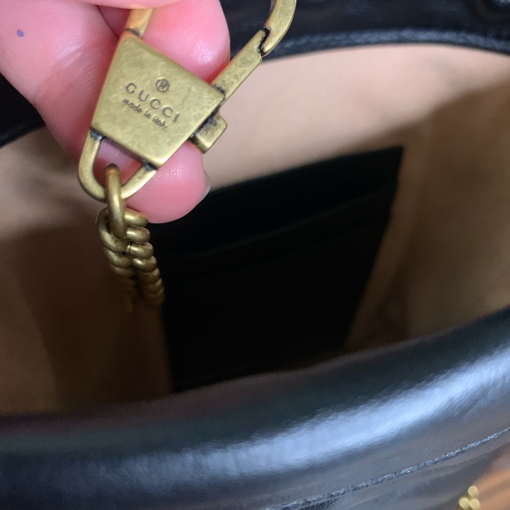 NWT Gucci Marmont Mini Bucket Bag - Picture 12 of 16